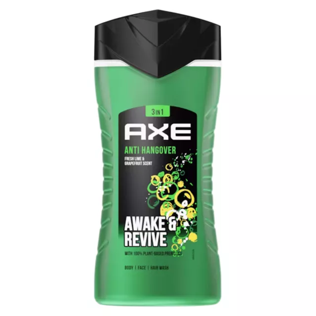 Axe Duschgel Fresh 3 IN 1 Anti Hangover Awake And Revive 250ml