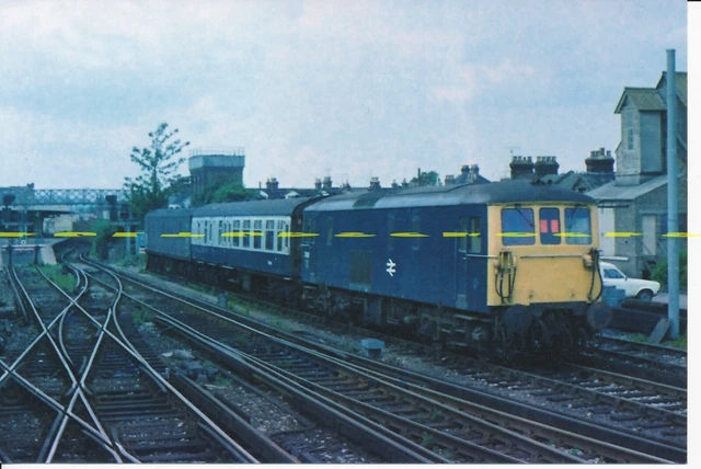 Farb-Foto BR Diesellok Dover 1980