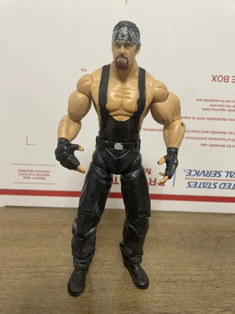 CUSTOM American Badass Undertaker WWE Deluxe Aggression Figure *Read Description