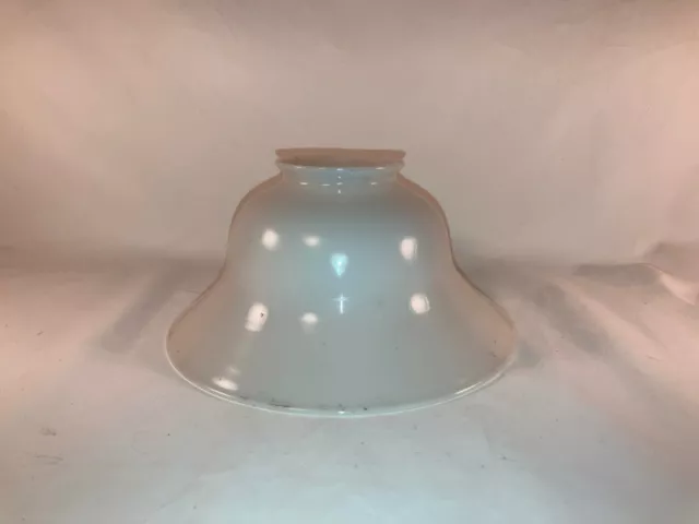 Vintage White Glass Light Shade Reflector Lamp Sconce Shade