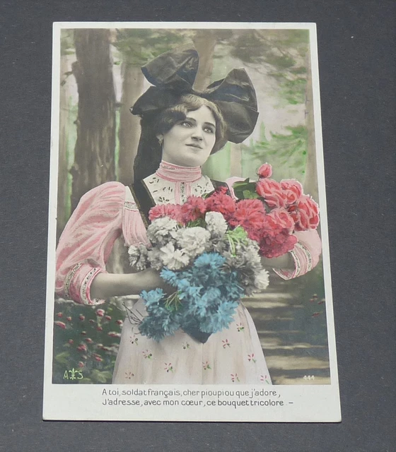 CPA Carte Postale Patriotique (137102
