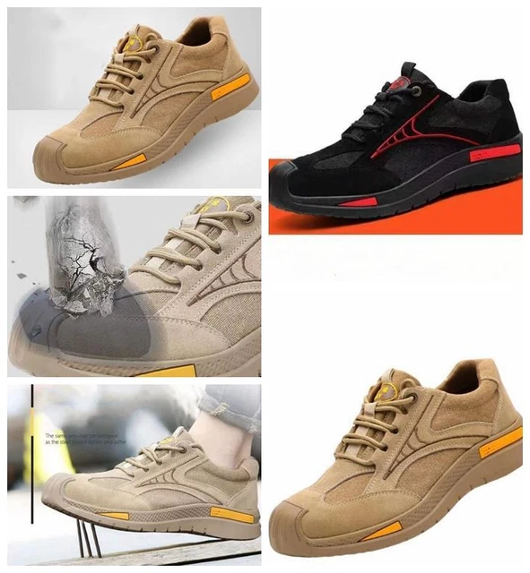 SAFETY SHOES WORK Shoes Steel Toe Cap Mens Womens Lightweight Trainers