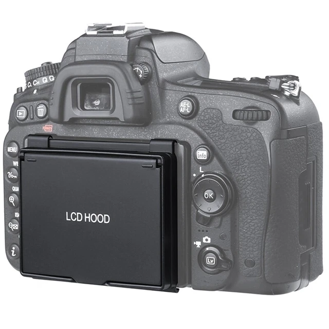 LCD Screen Hood with - Shade Cover LCD Screen Protector for D750 Camera Fil A4S3