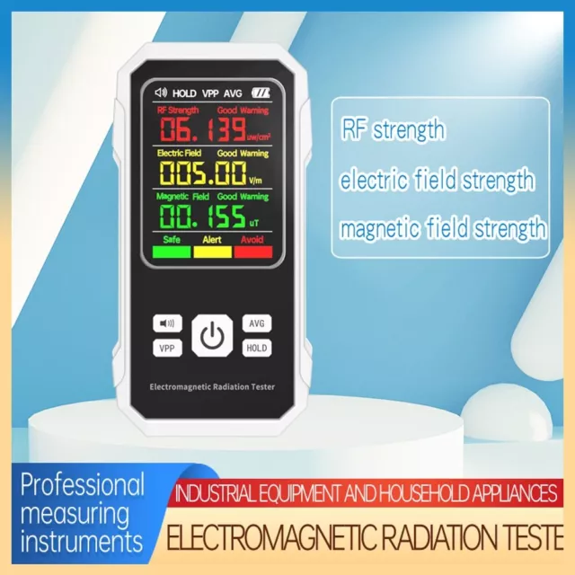 KKMOON EMF Electromagnetic Radiation Detector, Electric Magnetic Field Tester. 3