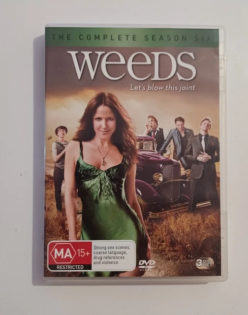 Weeds Season 6 DVD Region 4 VGC 3-Disc Set Comedy Drama Free Postage
