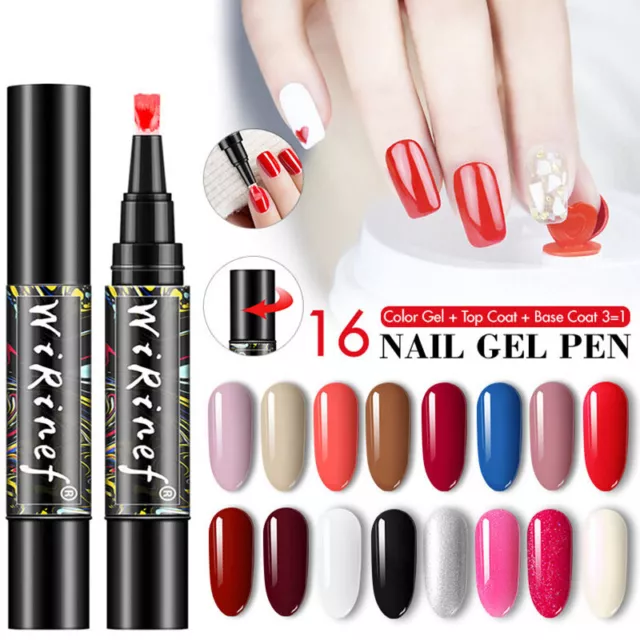 Gel-Nagellack One-Step-Gel-Nagellack Hybrid-Basislack 3-In-1-Uv-Gel }