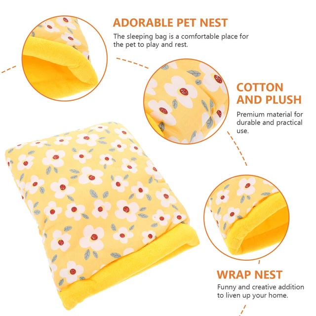 Set 5 Rat Hamster House Bed Pet Chinchilla Hammock The Bed 3