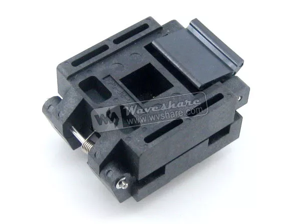 FPQ-32-0.8-01 Enplas QFP32 TQFP32 PQFP32 IC Test Burn-in Socket Adapter 0.8Pitch