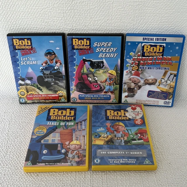 BOB THE BUILDER Animation Children’s DVD Bundle £14.90 - PicClick UK
