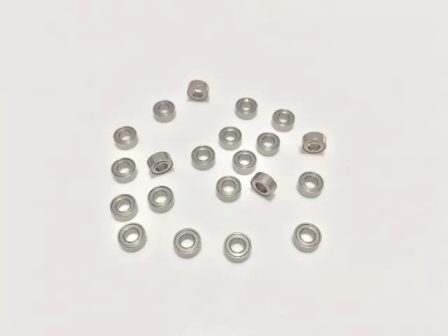 100pcs MR63ZZ 673ZZ 2Z 3x6x2.5mm Metal Shielded Ball Bearing Miniature Bearing