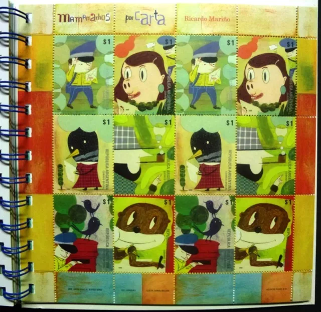 Argentina 2008 Children's Book Stories Songs for Kids Music 3198-3213 MNH