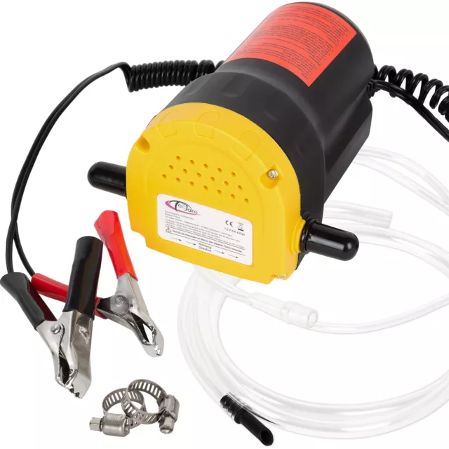 Pompe éléctrique à vidange extraction huile diesel aspiration kit auto 12V 60W