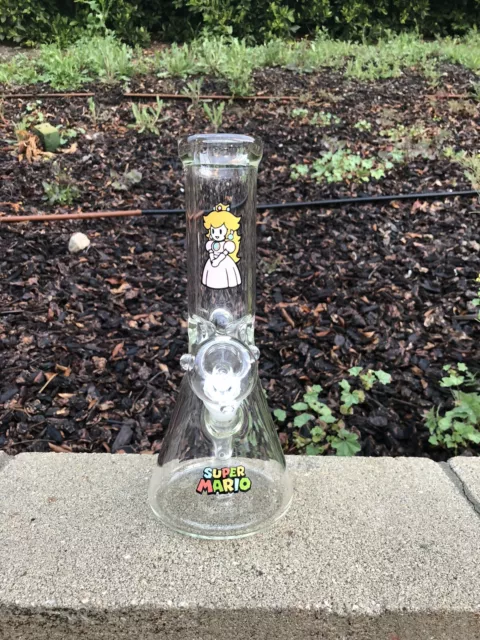 50mm is the tube diameter 5mm Thick Glass Water Pipe Bong Beaker 11”Inch