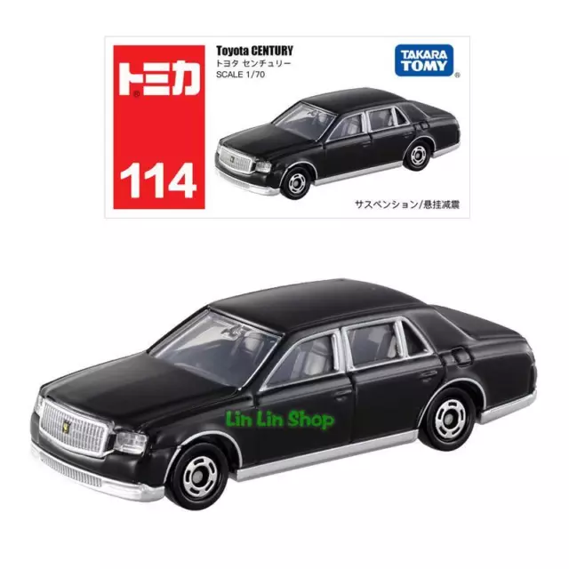 Tomica Takara Tomy Gift Toy Model Car 114# 1/70 Toyota CENTURY Vehicle Diecast