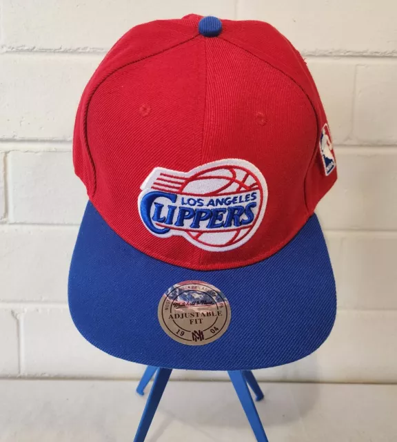 Los Angeles Clippers NBA Mitchell and Ness Snapback Cap Hat - Hardwood Classics