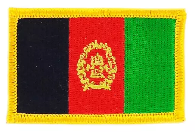 Patch écusson brodé Drapeau AFGHANISTAN AFGHAN Thermocollant