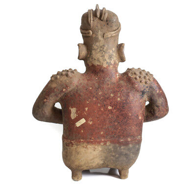 Pre-Columbian JALISCO Mexico Pottery Kneeling Woman 3