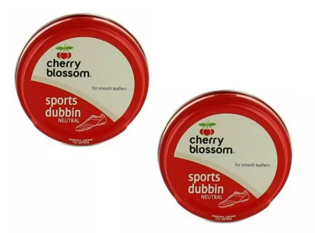 Cherry Blossom Neutral Dubbin Wax 40g Tin Ideal For Football