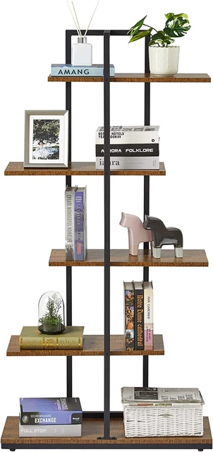 Calli Ardesia libreria verticale 6 ripiani design moderno casa ufficio