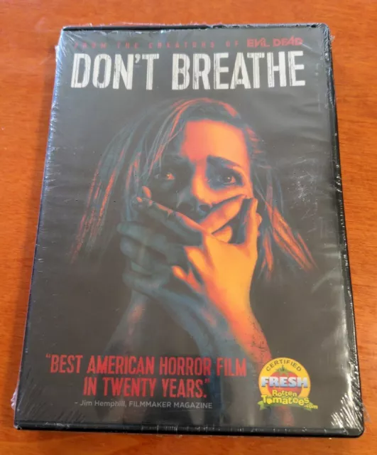 Don't Breathe DVD Frede Alvarez  Jane Levy  Dylan Minnette  Daniel Zovatto