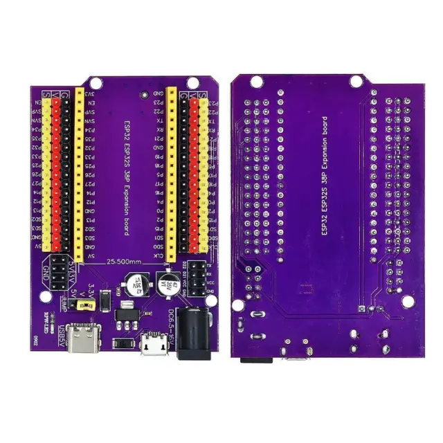 Breakout Board Expansion Board For ESP32 38pin Module Terminal Adapter E6G9 3