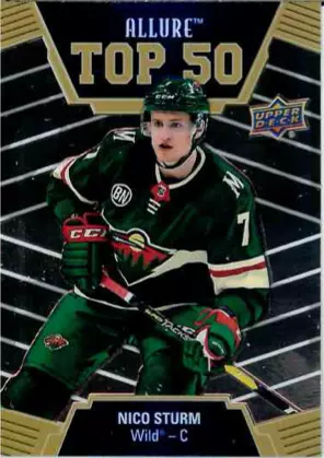 Nico Sturm 2019-20 Upper Deck Allure Top 50