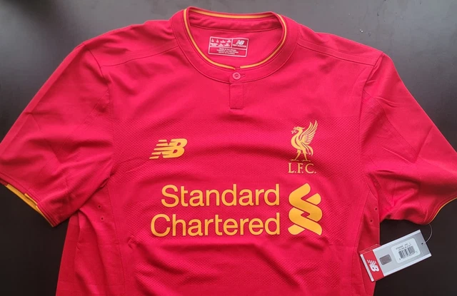 Liverpool NEW BALANCE 2016-17 Home Short-Sleeve ELITE Player-issue Shirt Liverpool NEW BALANCE 2016-17 Home Short-Sleeve ELITE Player-issue Shirt