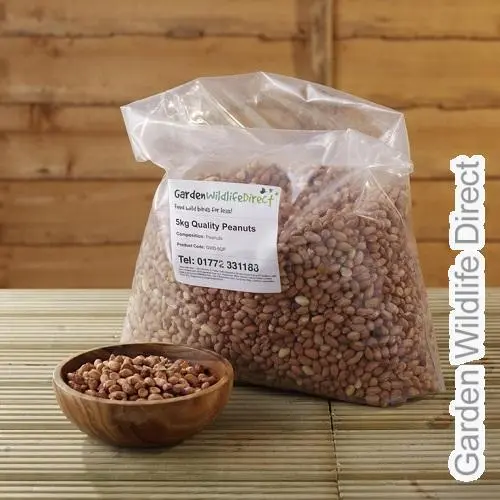 5kg Peanuts Aflatoxin Tested / Wild Bird Nuts / Garden Birds Food
