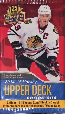 2014-15 Upper Deck Series 1 Hockey Pack ?? YOUNG GUNS Leon Draisaitl ??