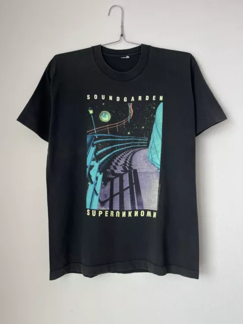 Vintage 1994 Soundgarden Superunknown Grunge Band Shirt Size Large