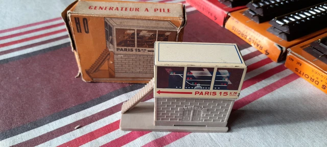 Le Pacific et la remorque lance fusée miniature France Jouets au 1/55e