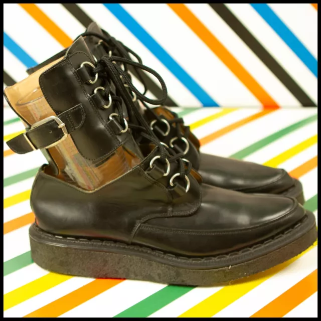 COMME DES GARCONS x GEORGE COX Cut out Hi Top Creeper SHOE Size UK