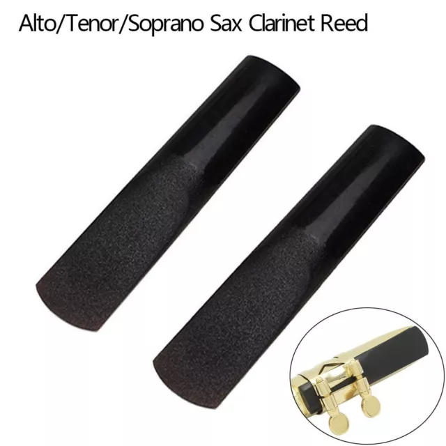 Reeds Saxophone Accessories Black Instrument Parts Plastic High Quality