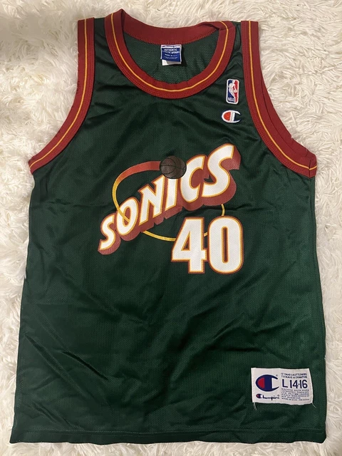Gilet Seattle SuperSonics N°40 Kemp – Rétro NBA – Adulte