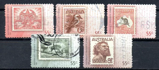 super Satz Australien, aus dem Jahre 2009 gebr. (Austr.S09-6)