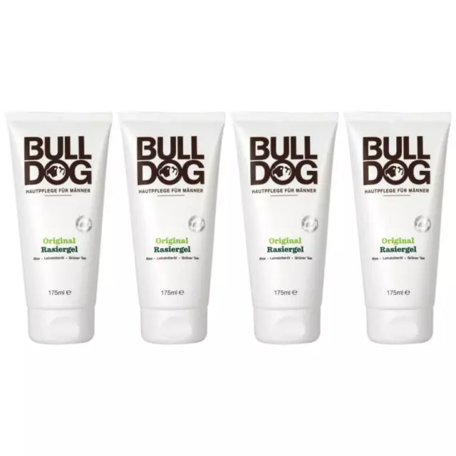28,77EUR/1l 4x Bulldog Hombre Afeitadora 175ml Tubo