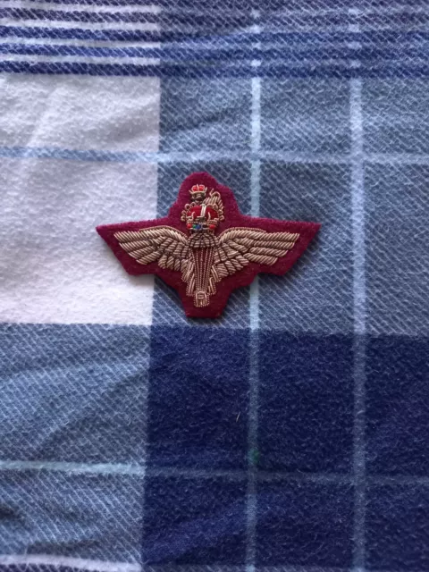 parachute regiment officers beret badge