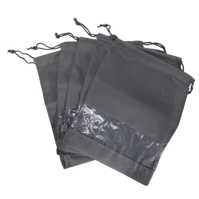 10 StüCk 26.5X36CM Schuh Tasche Reise Speicher Beutel Kordelzug Staub Vlies TrY5