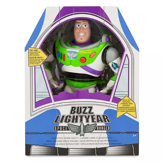 NEUF OFFICIEL DISNEY Toy Story 30cm Parlant Buzz L'Éclair Figurine Feux &  Son EUR 64,71 - PicClick FR