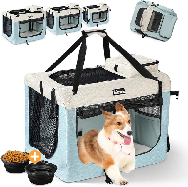 Qumiuu Haustiertragetasche - Faltbarer Transport Für Katzen & Kleine Hunde