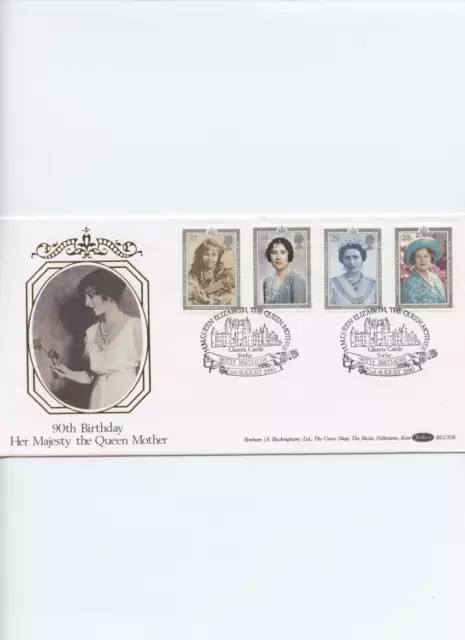 1990 Queen Mothers 90th Birthday Glamis Castle BLCS56