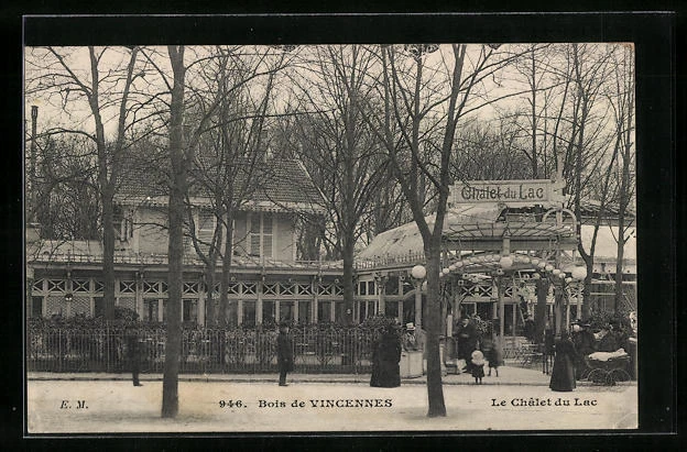 CPA Vincennes, les Bois, le Chalet du Lac