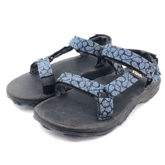 TEVA INVERSION OUTDOOR Hiking Sandals Womens Size 8 EUR 39 Blue Black ...