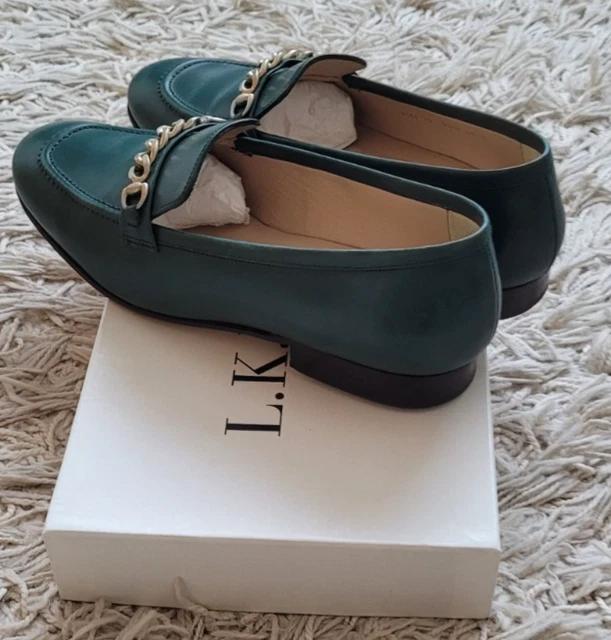 SHOES SIZE 39 'Stevie' Ivy/green colour VGC