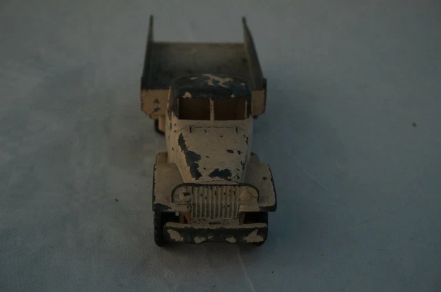 Camion GMC Benne Double Essieu France Jouet - Tôle Ancienne, Rare