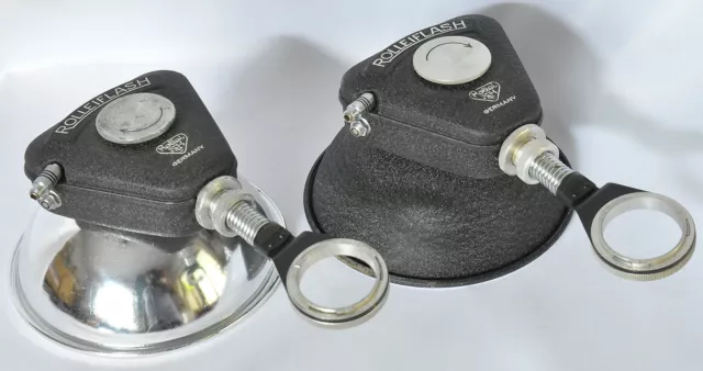 Rolleiflex Rolleiflash Bay 1 / Bay I For Rollei T, MX-EVS, Automat. Lot of 2