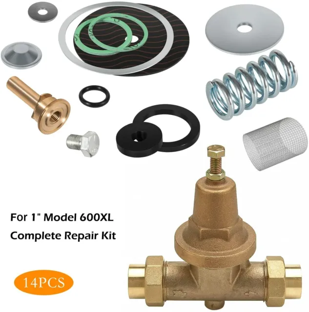 Complete Repair Kit for Zurn Wilkins 1" Model RK1-600XL Pressure Reducing Valve