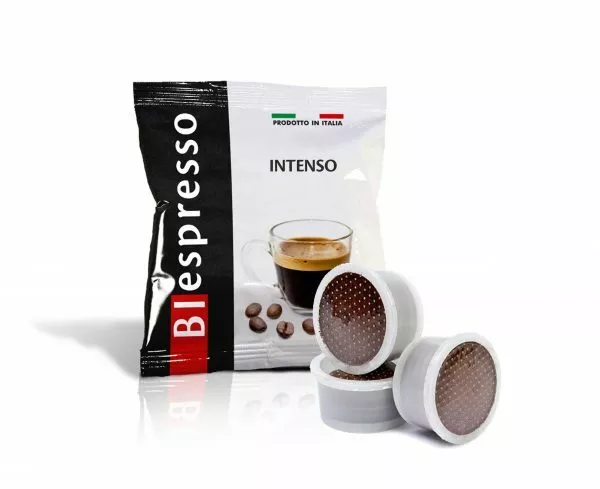 100 Capsule Cialde Caffe caffe Compatibili KIMBO ILLY UNO SYSTEM Miscela Intenso