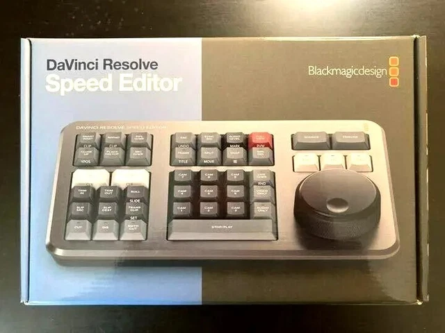 Blackmagic Design DaVinci Resolve Speed Editor No Software License