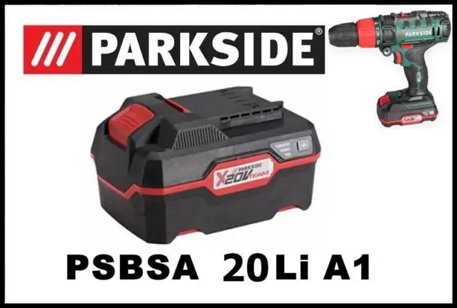 Batterie outil Parkside PAP 20 A3 20V
